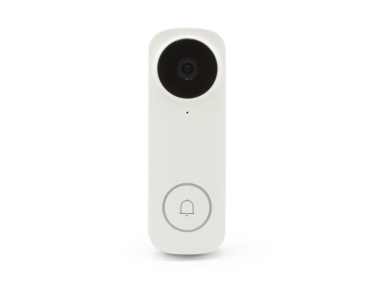 Dinger-Pro 5MP WiFi Video Doorbell Camera/Fixed 2.0mm Lens/16.5ft Maximum IR LED Length/32GB Micro SD/12VDC by ICRealtime