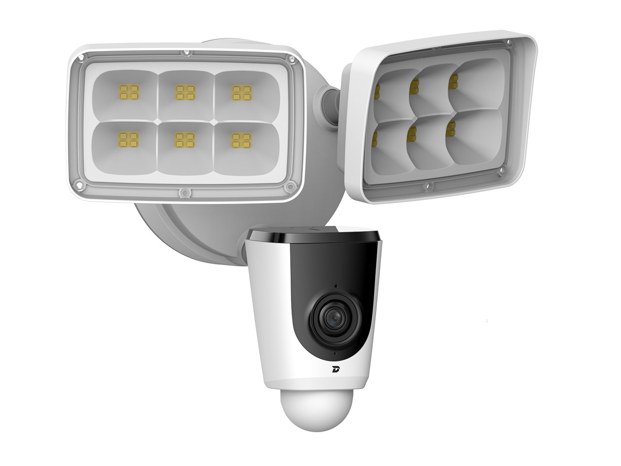 Flooder 2MP WiFi Outdoor Floodlight Camera/2.8mm Lens/33ft Night Vision/12VDC/Built-In Microphone and Speaker by ICRealtime