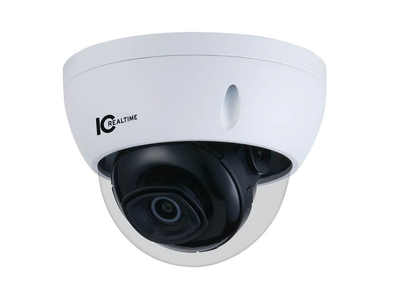 IPEG-D40F-IRW1 4MP IP Indoor/Outdoor Small Size Vandal Dome Camera/Fixed 2.8mm Lens/98ft Smart IR/PoE Capable by ICRealtime