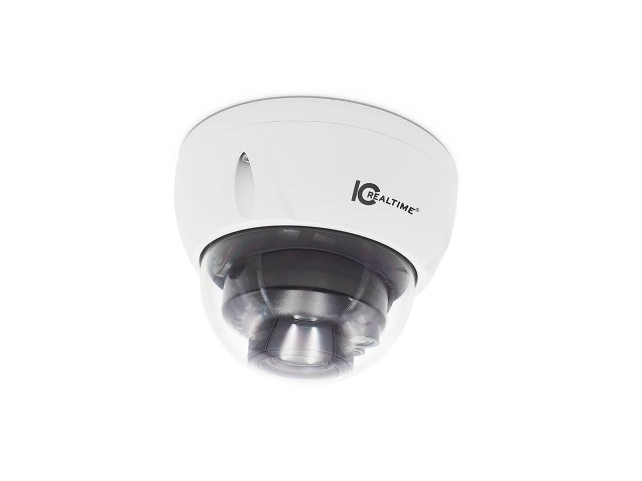 IPEG-D40V-IRW2 4MP IP Indoor/Outdoor Mid Size Vandal Dome Camera/131ft Smart IR/PoE Capable by ICRealtime