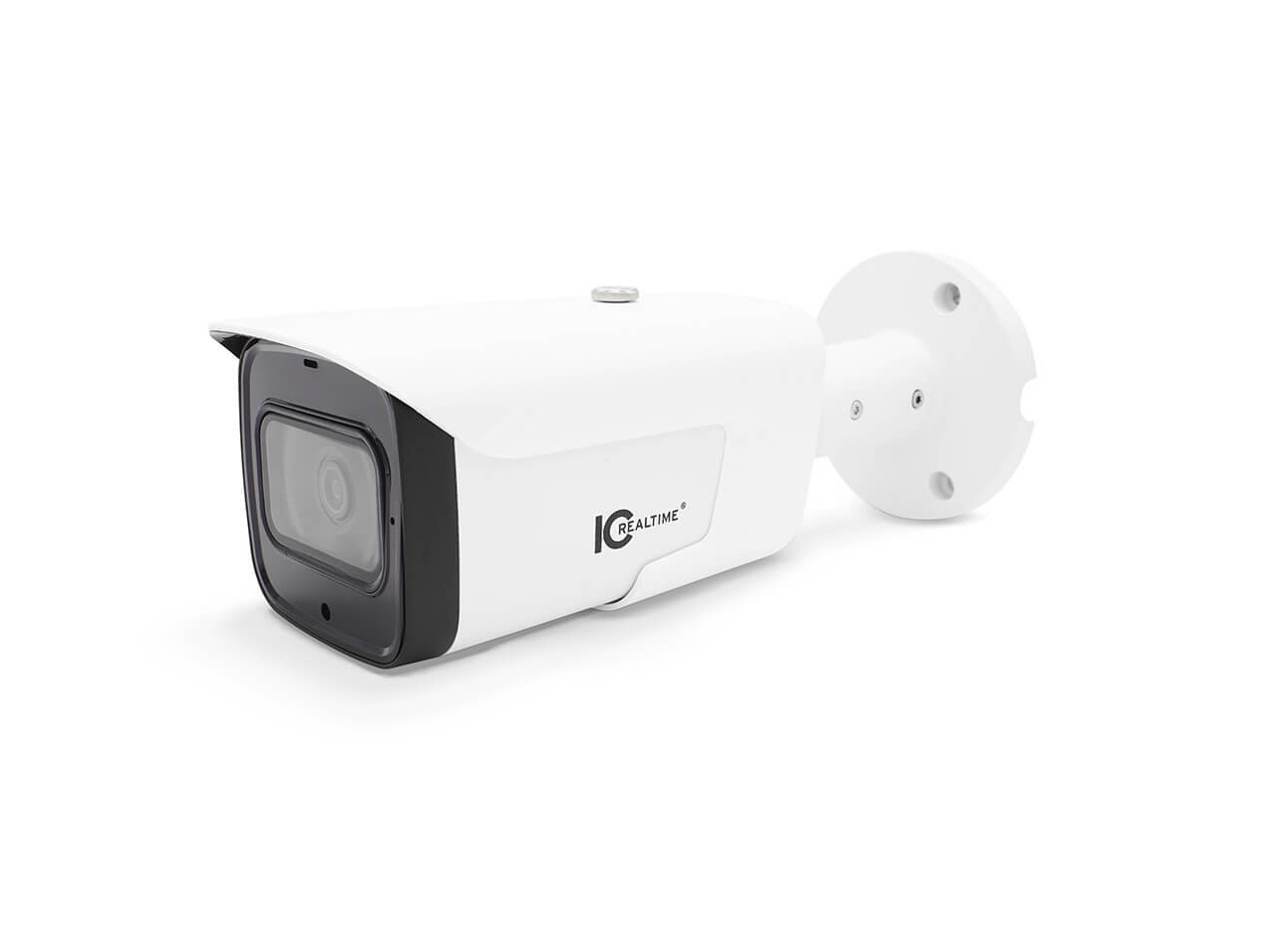 IPFX-B80V-IRW1 8MP IP Indoor/Outdoor Mid Size Bullet Camera (197ft Smart IR) by ICRealtime