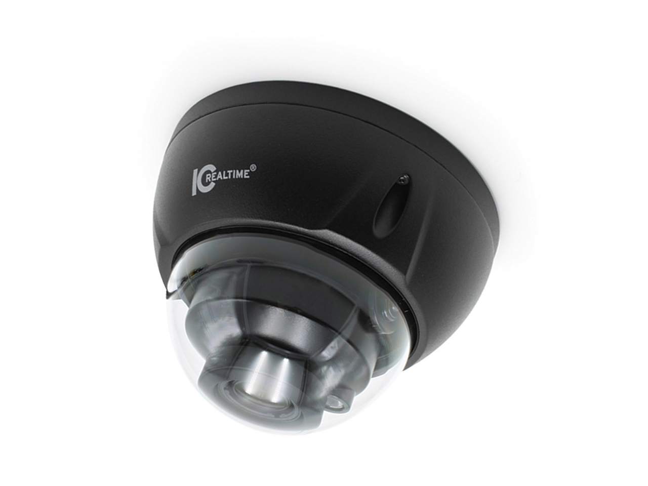 IPFX-D40V-IRB2 4MP IP Indoor/Outdoor Mid Size Vandal Dome Camera/Varifocal 2.7-13.5mm Motorized Lens/131ft Smart IR/POE by ICRealtime