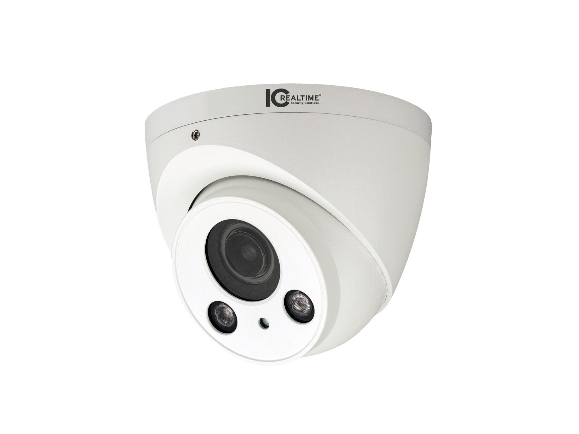 ICR-300H4W 2 MP Indoor/Outdoor Mid-Size IR HDAVS Dome Camera/White by ICRealtime