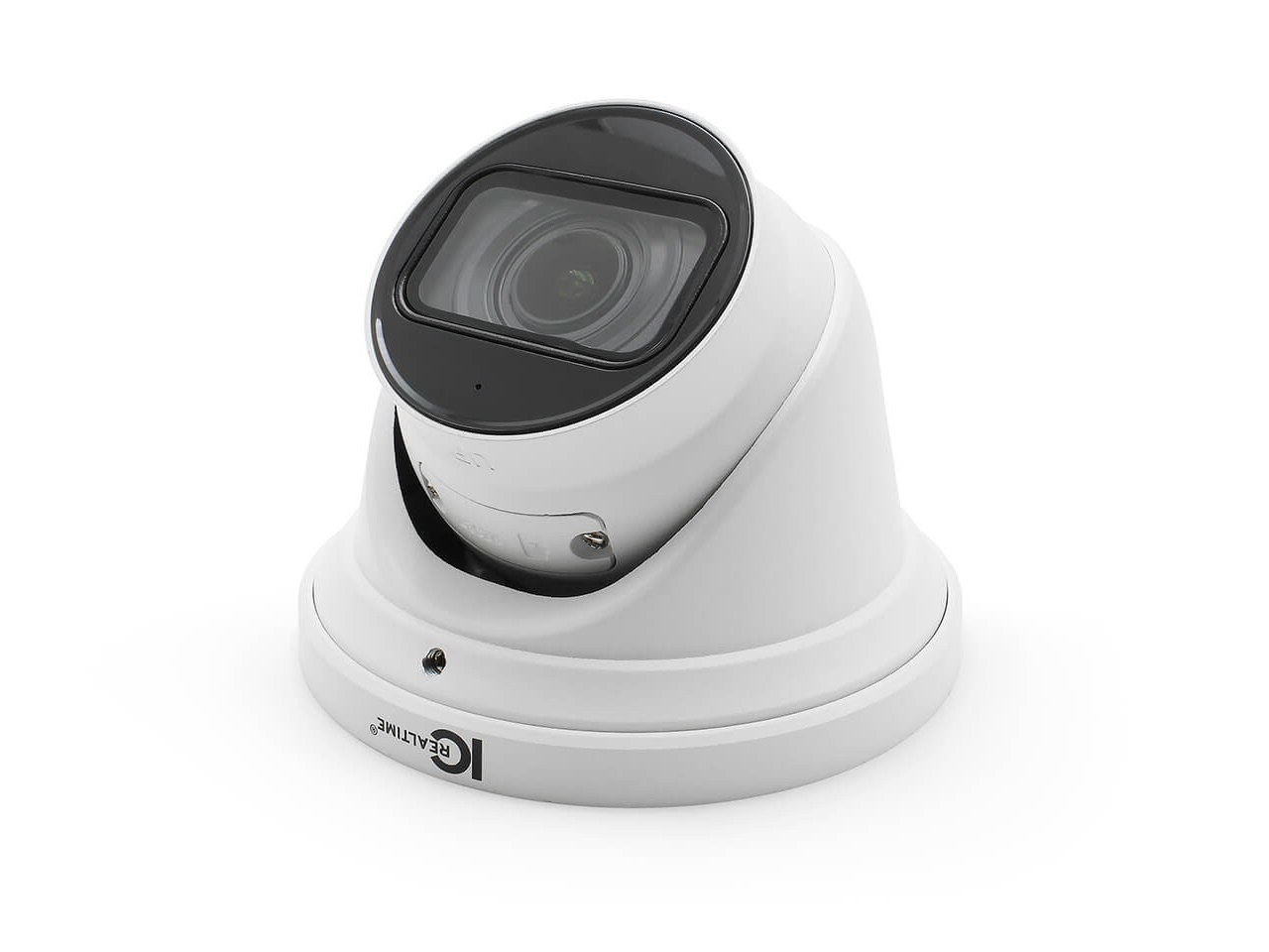 IPFX-E40V-IRW1 4MP IP Indoor/Outdoor Small Size Starlight Eyeball Dome Camera (131ft IR PoE) by ICRealtime