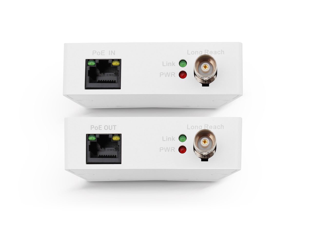 IVB-EOC-202 Long Distance Ethernet and PoE Over Coax Balun Set by ICRealtime