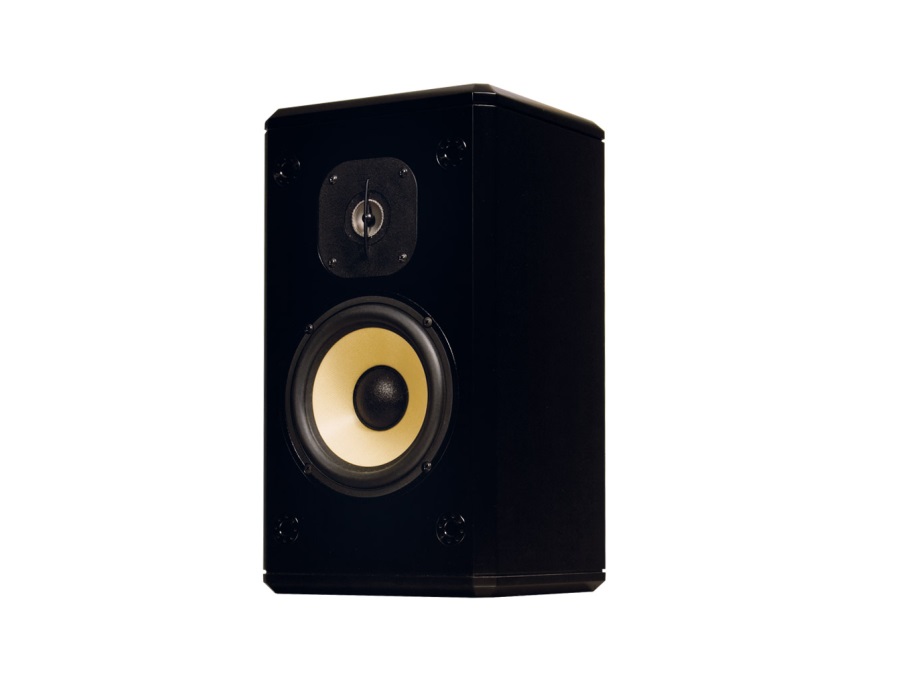 S2-BG Two-Way Single Loudspeaker (Black Gloss) by Induction Dynamics