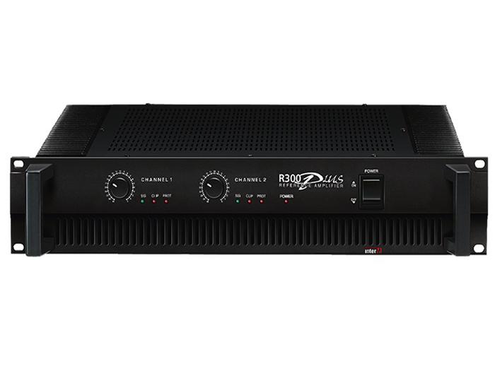 R-300PLUS 2 Channel Reference Power Amplifier 100W (8 Ohm) by Inter-M