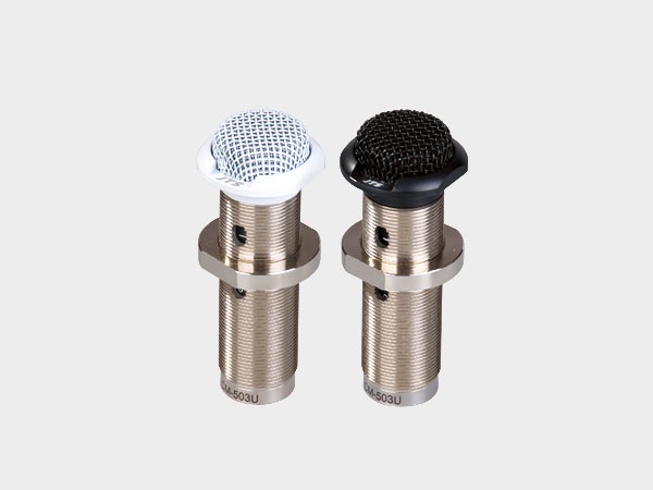 CM-503U-B Low Profile Boundary Microphone/Uni-Directional (Black) by JTS