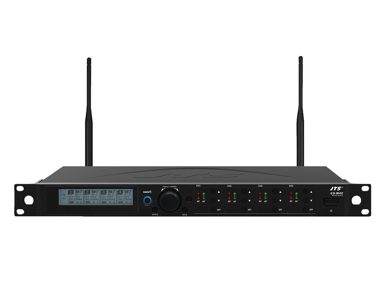CS-W4C Wireless 4-Channel Receiver for Conferencing System/470-960MHz by JTS