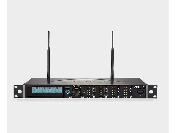 R-4 UHF 4 Channel Wideband Diversity Wireless Receiver by JTS