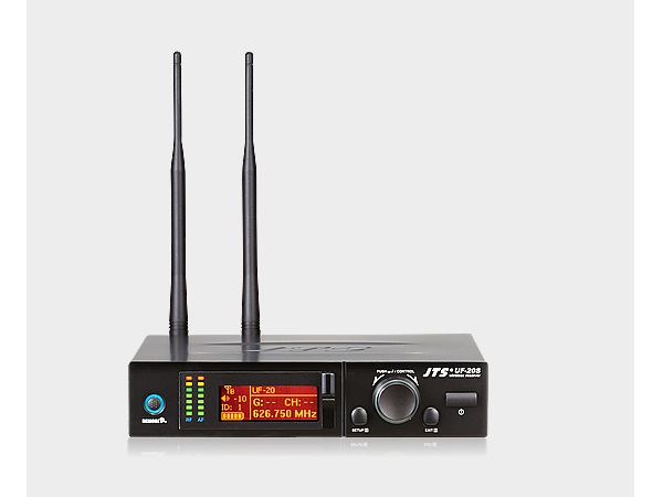 UF-20S UHF Single Channel Wideband True Diversity Wireless Receiver by JTS