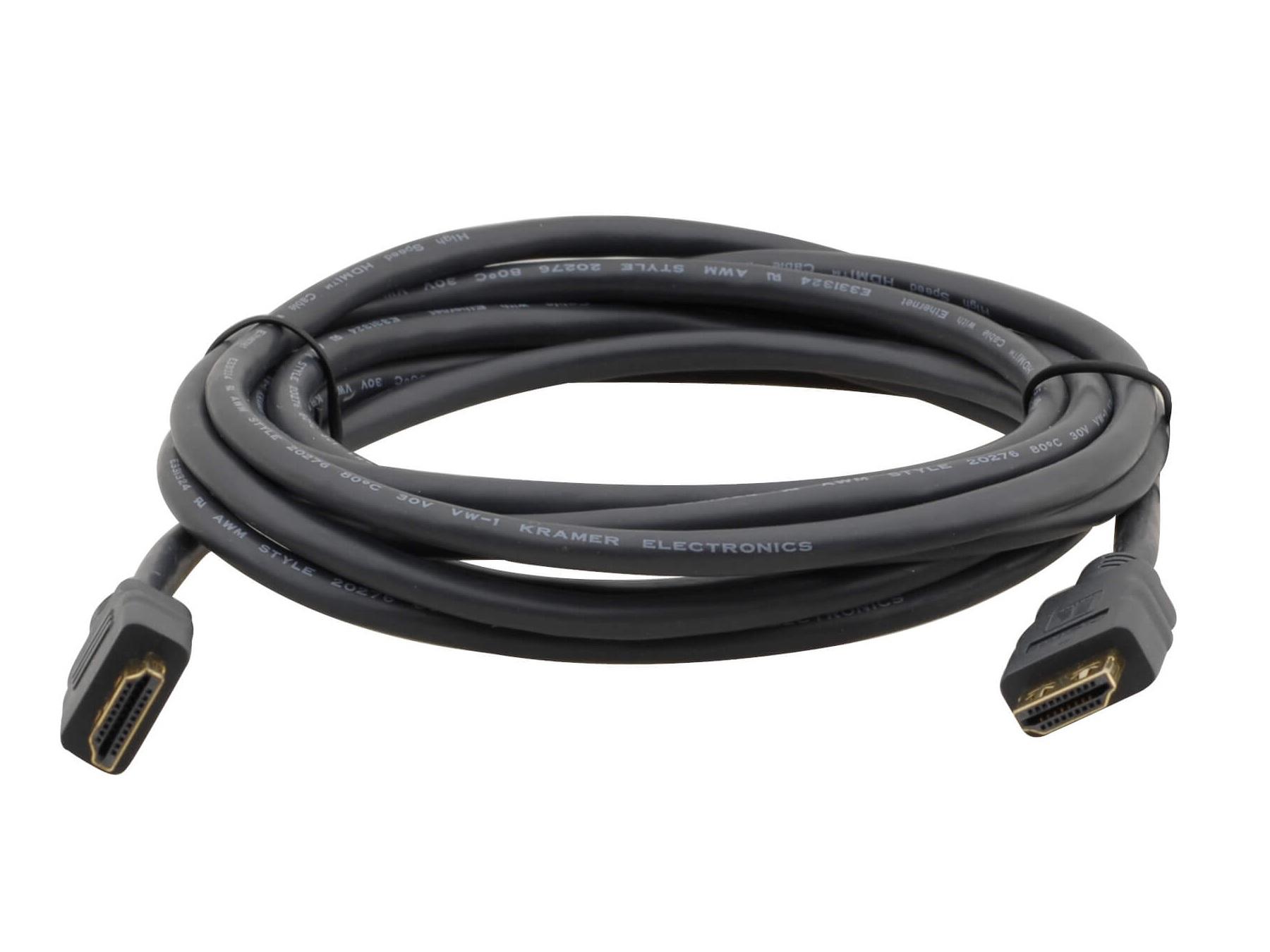 C-MHM/MHM-12 High-Speed HDMI Flexible Cable with Ethernet - 12ft by Kramer