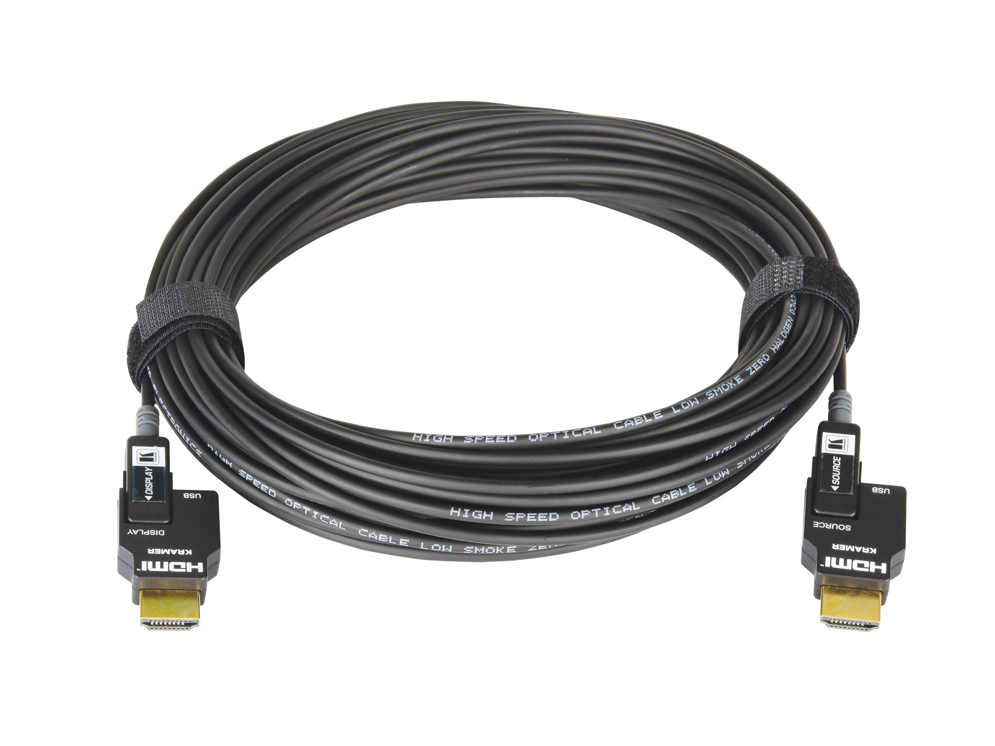 CLS-AOCH/60-98 30m (98ft) Active Optical 4K Pluggable HDMI Cable/Low Smoke and Halogen Free by Kramer