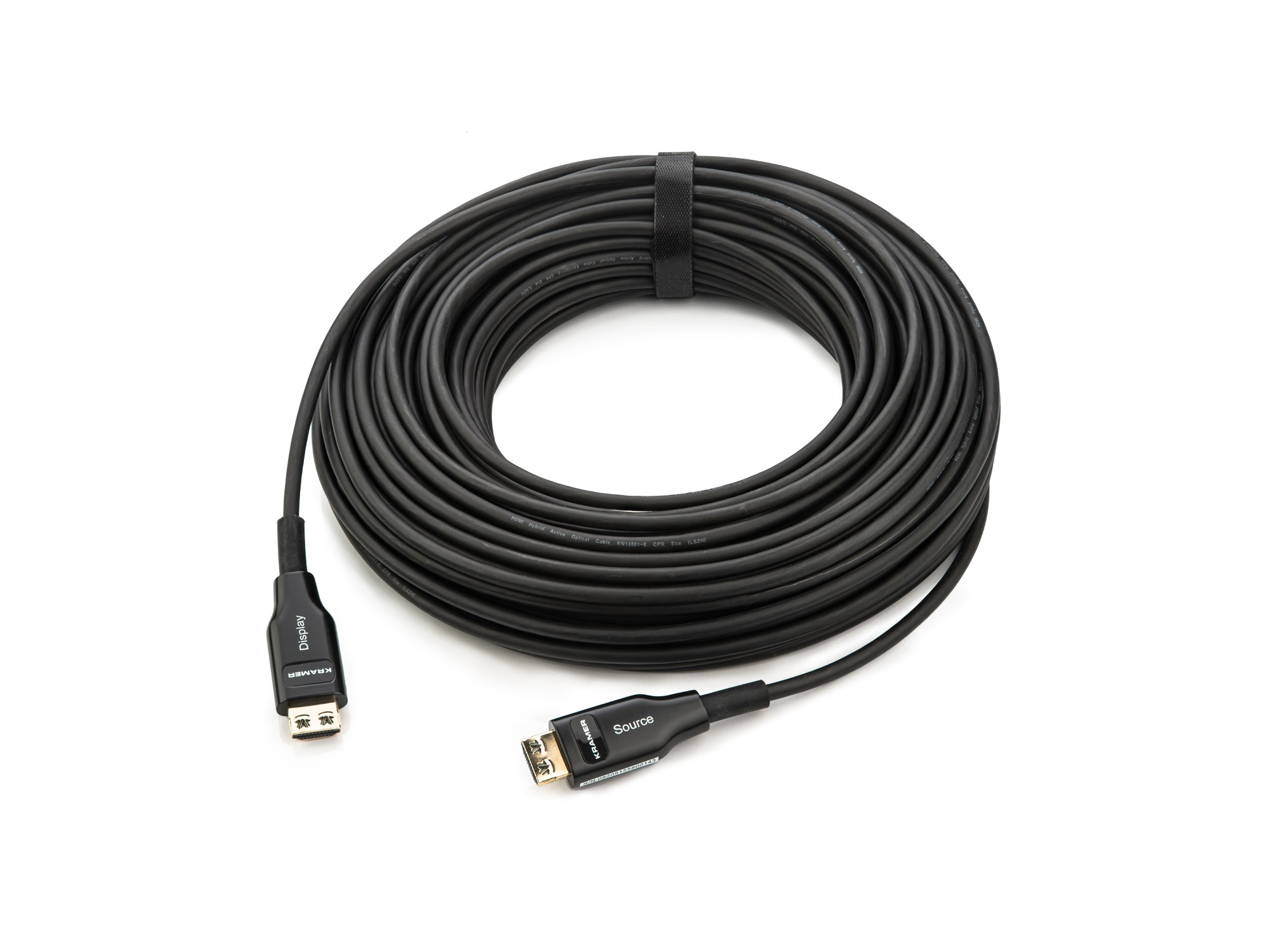 CLS-AOCH/60F-197 60m (197ft) High-Speed HDMI Optic Hybrid Cable by Kramer