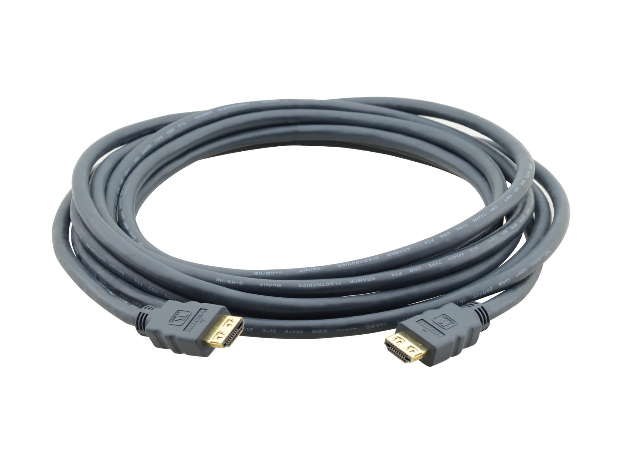 CLS-HM/HM/ETH-25 7.6m (25ft) High-Speed HDMI Cable with Ethernet/Low Smoke and Halogen Free by Kramer