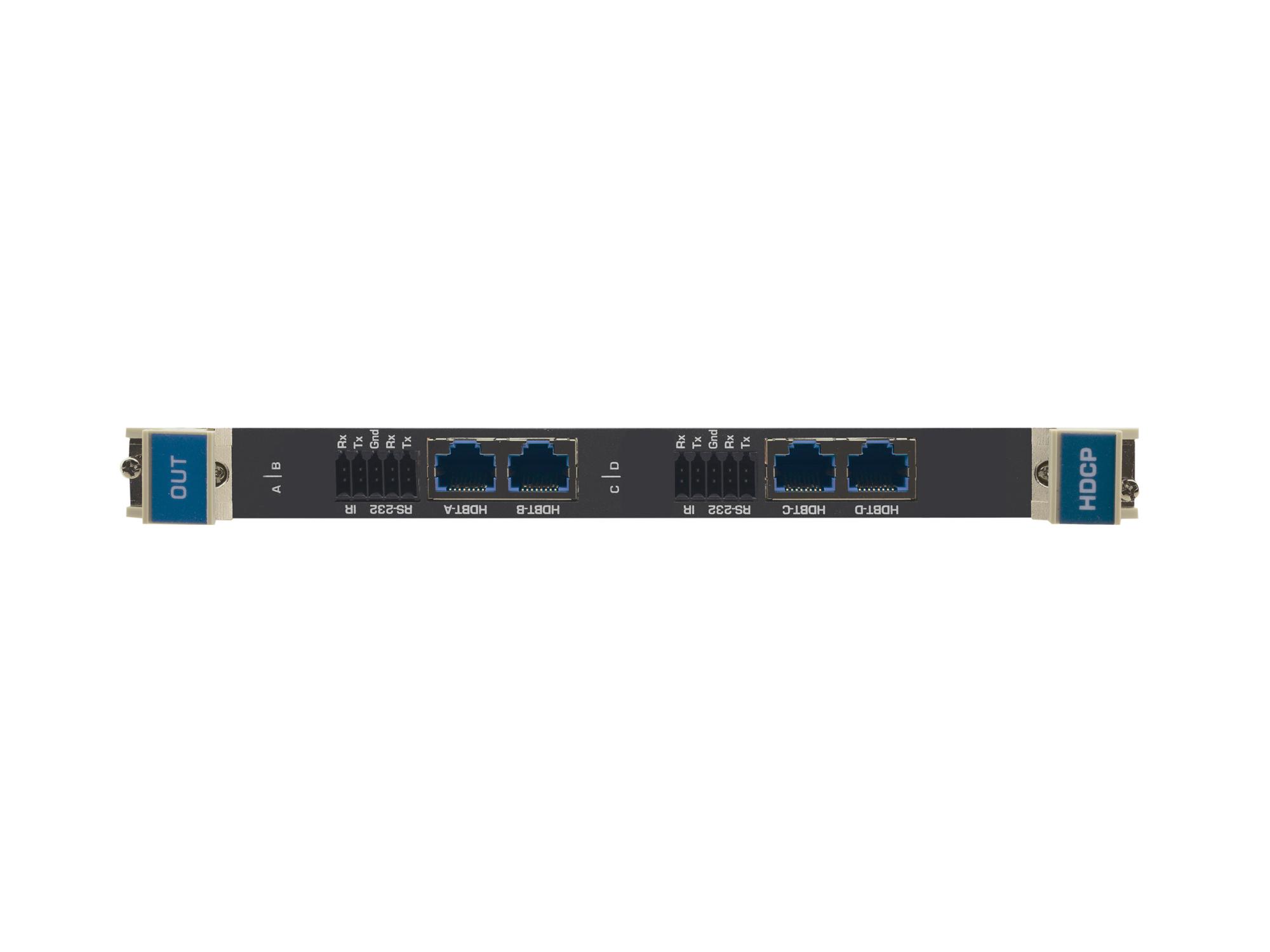 DT-OUT4-F32 4–Channel 4K60 HDMI over Long Reach HDBaseT Output Card by Kramer