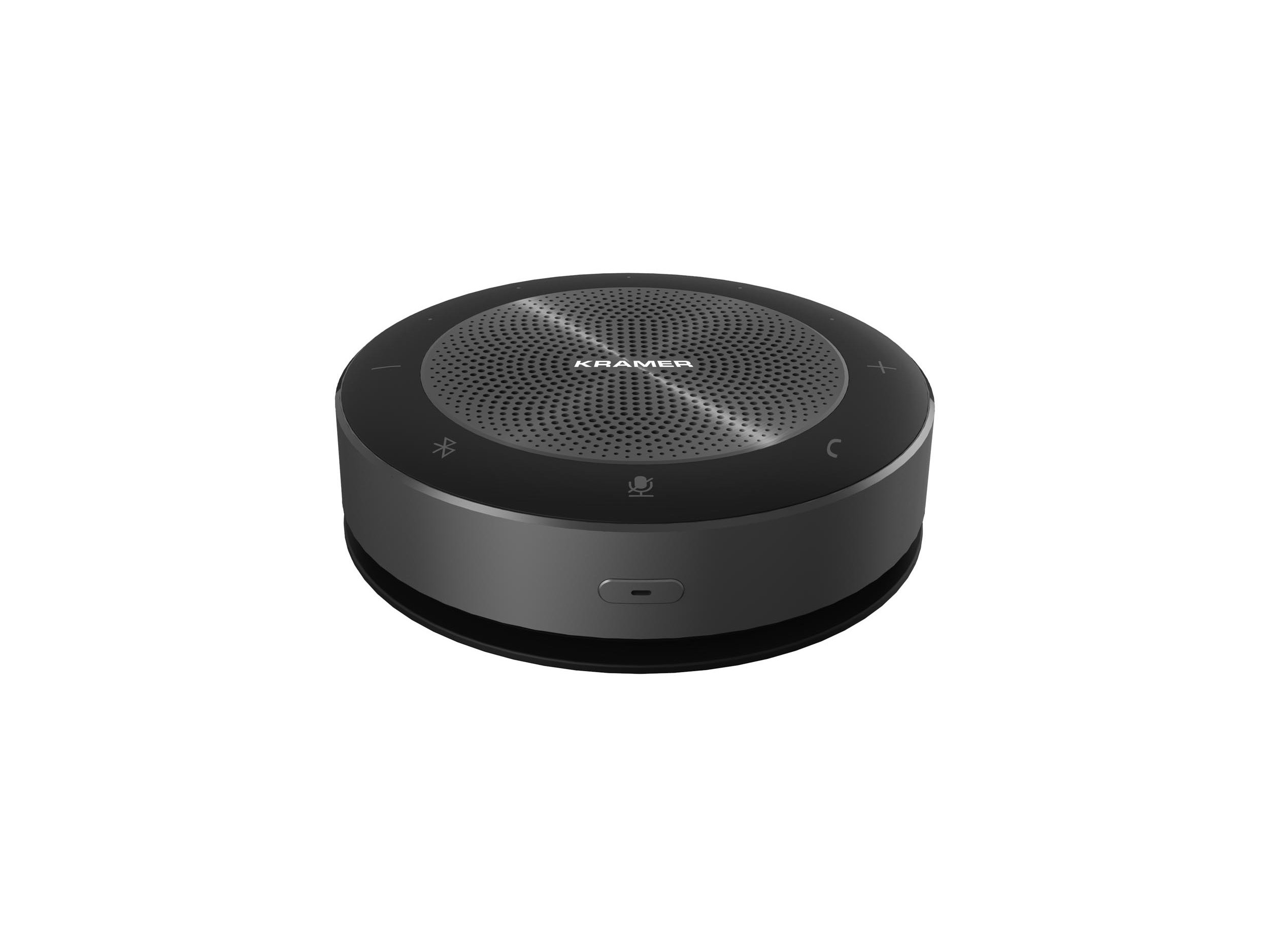 K-SPEAK Omni-directional Speaker Phone/6 Microphone Array/Bluetooth/USB/Aux Connectivity and Wireless Charging by Kramer