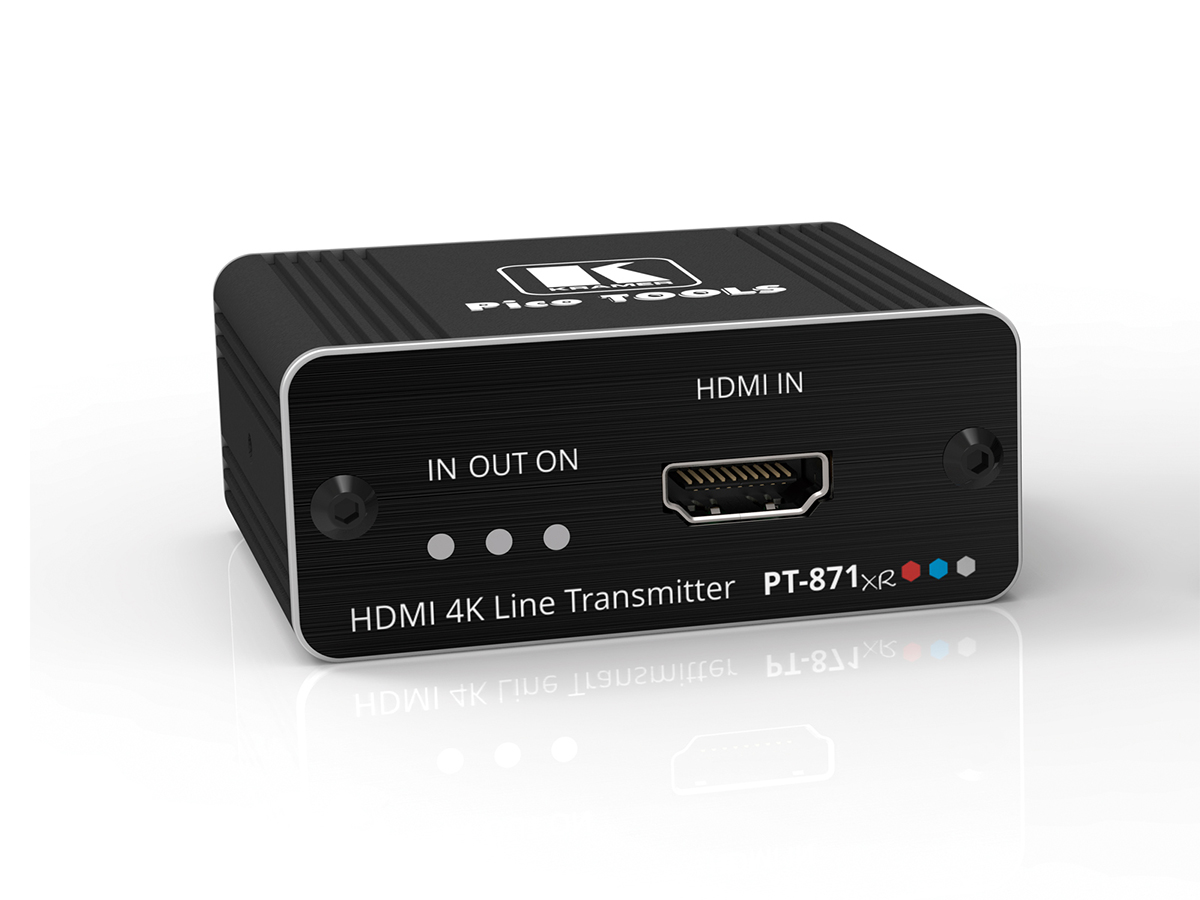 PT-871XR 4K60 HDR HDMI Compact PoC Extender (Transmitter Only) over Long-Reach DGKat 2.0 by Kramer
