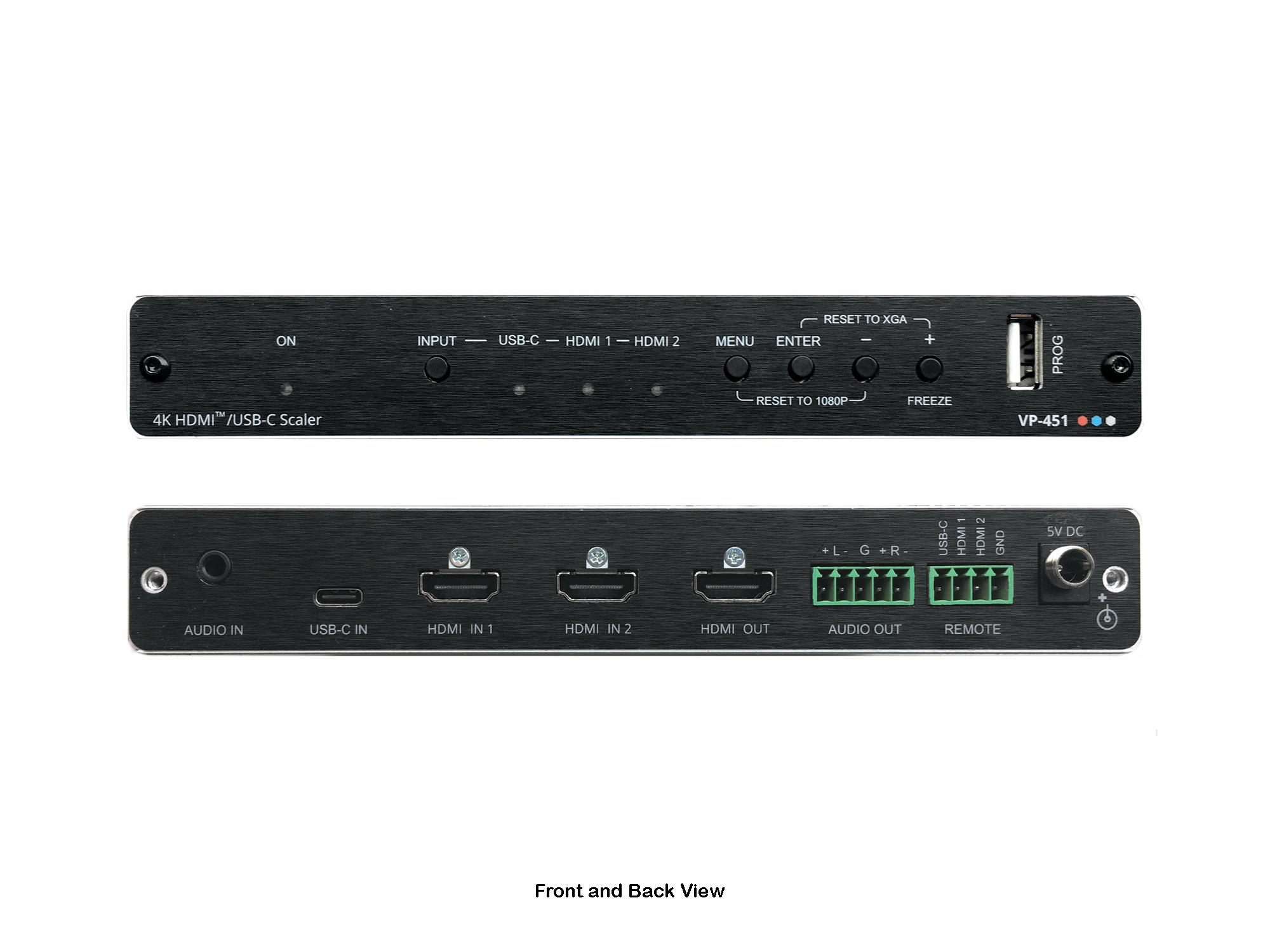 VP-451 18G 4K HDR HDMI ProScale Digital Scaler with HDMI and USB-C Inputs by Kramer