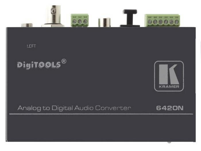 6420N Balanced Stereo Audio to Digital Audio Format Converter by Kramer
