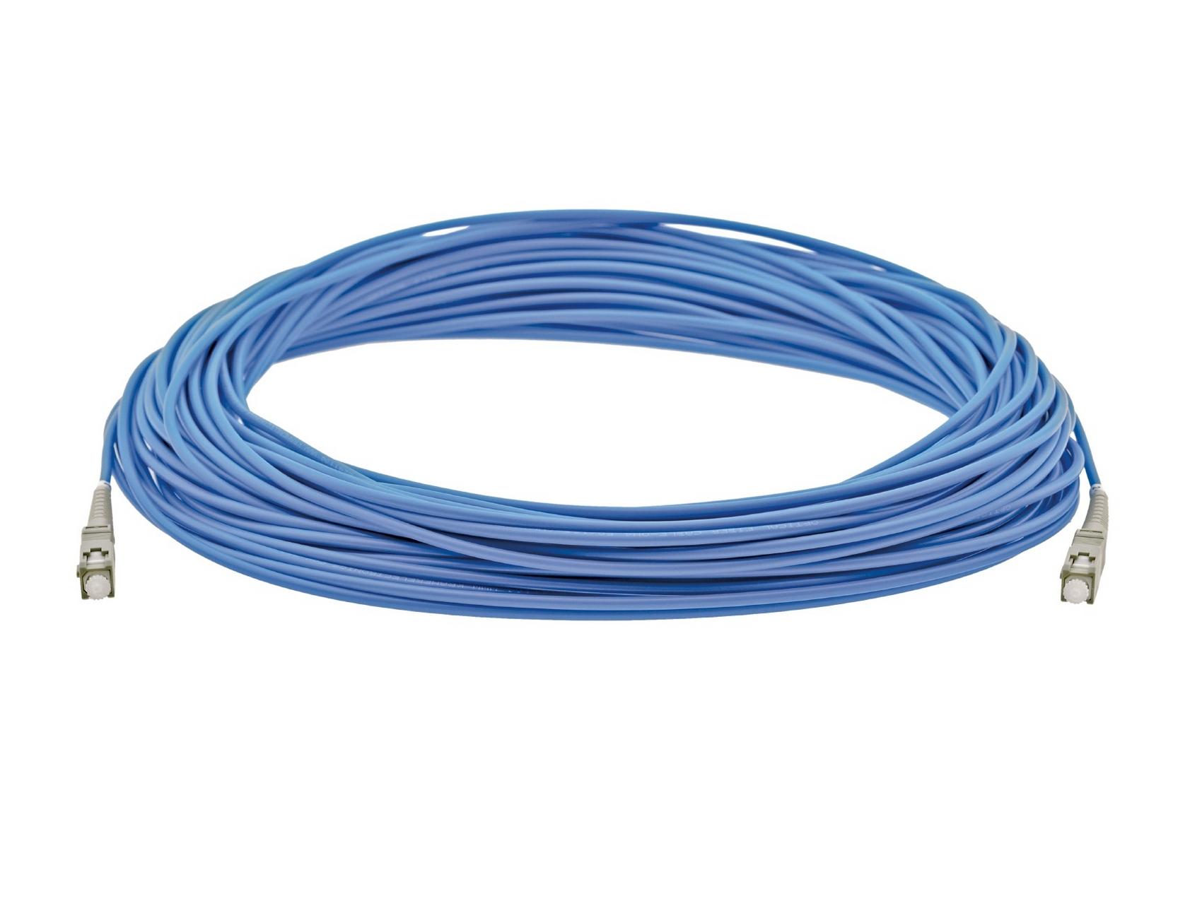C-SC/SC/OM4-66 OM4 Multi-Mode Fiber Optic Cable - 66ft by Kramer