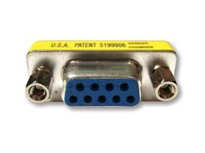 AD-D9F/D9F 10pcs 9-pin D (F-F) Gender Changer by Kramer