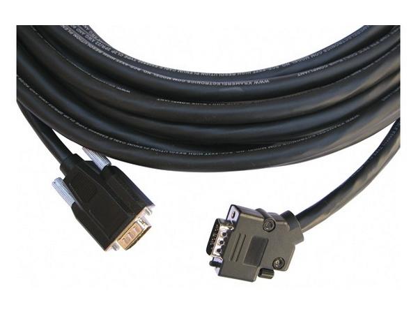 CP-GM/GM/XL-100 15-pin HD (M-M) Plenum Cable/Molded Straight to Backshell 45/DDC Support - 100ft by Kramer
