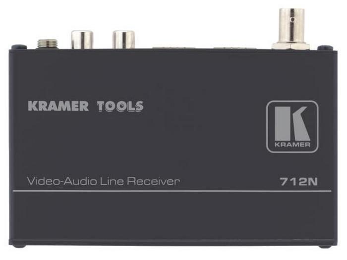 712N-b Composite Video/Stereo Audio over Twisted Pair Extender (Receiver) by Kramer