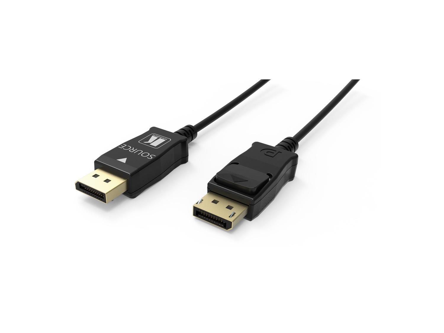 CLS-AOCDP-164 164ft/50m Active Optical DisplayPort Cable (LSHF) by Kramer