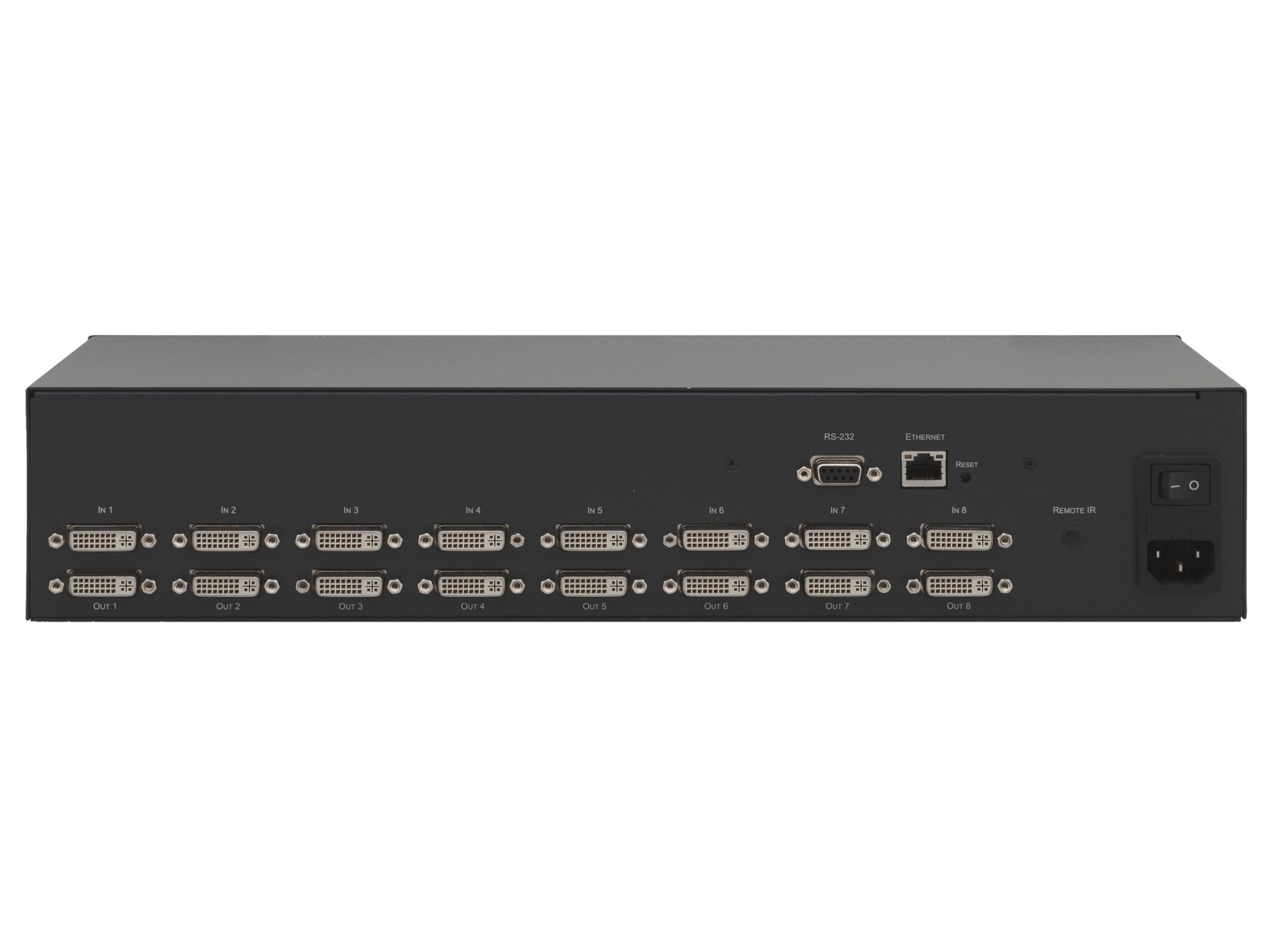 VS-88HDCPxl 8x8 DVI (HDCP) Matrix Switcher by Kramer