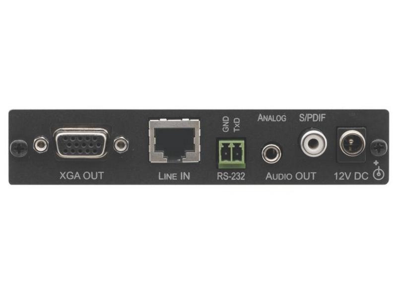 TP-124-od VGA Video/Stereo and S/PDIF Audio and RS-232 over Twisted Pair Receiver with EMP Protection by Kramer