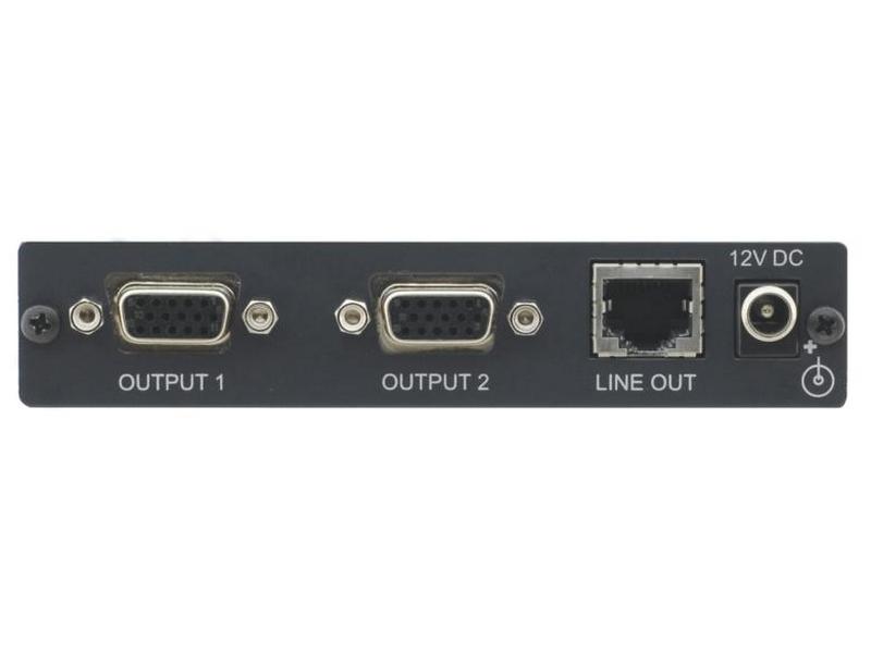 VP-300THD 1x2 VGA Video and HDTV Distribution Amplifier and Twisted Pair Transmitter by Kramer