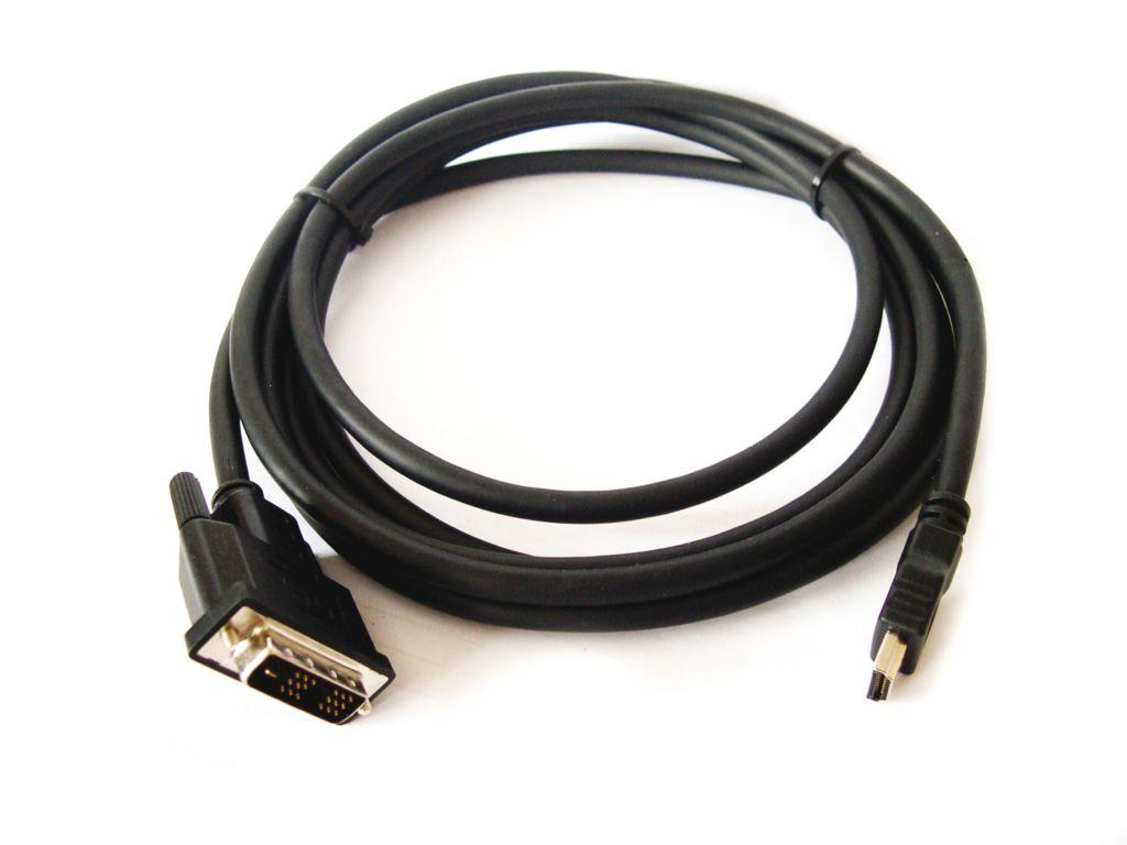 C-HM/DM-10 HDMI (M) to DVI-D (M) Cable - 10ft by Kramer