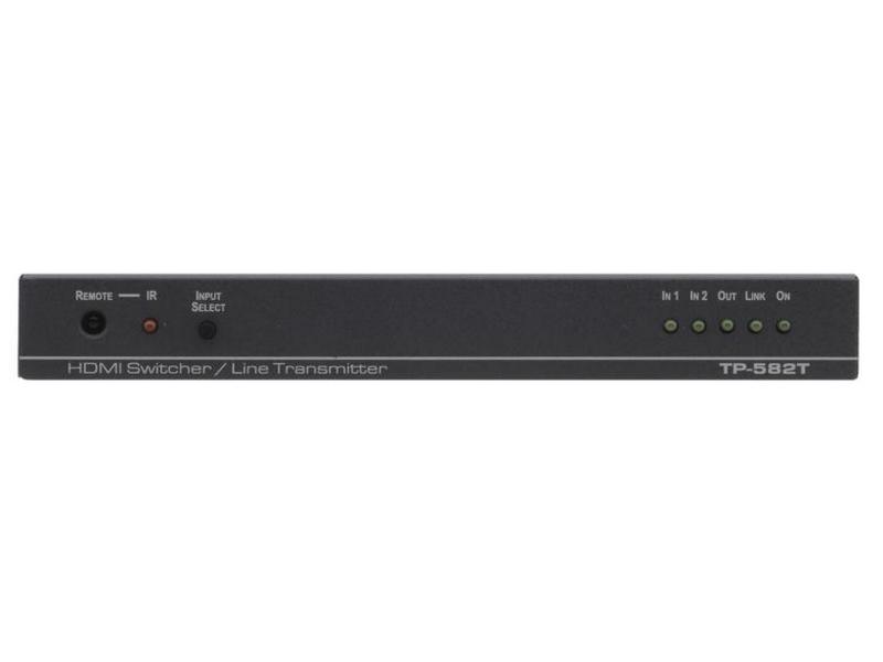 TP-582T 2x1 HDMI Plus Bidirectional RS-232/ Ethernet and IR over Twisted Pair Switcher/Transmitter by Kramer