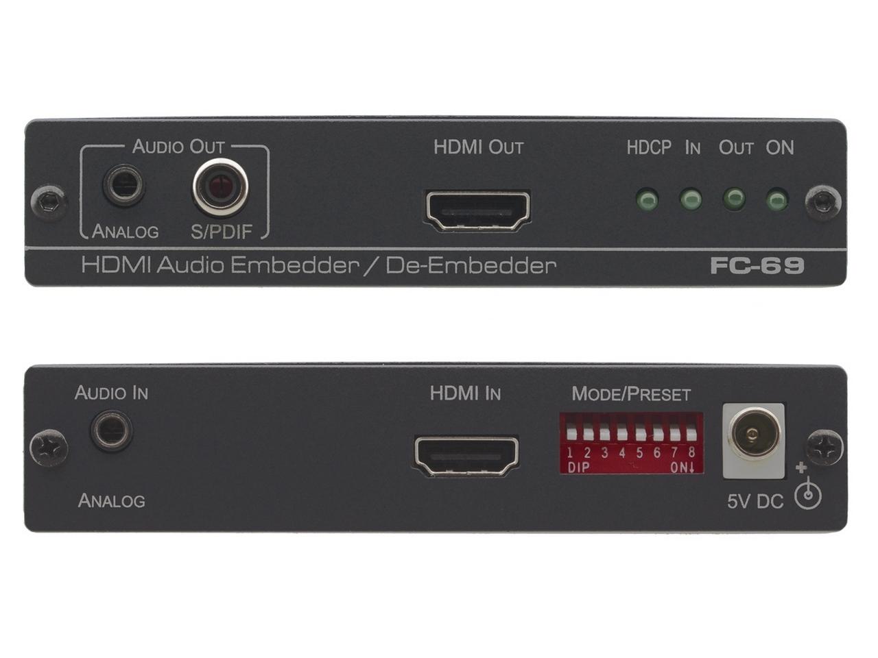 FC-69 HDMI Audio Embedder/De-Embedder by Kramer