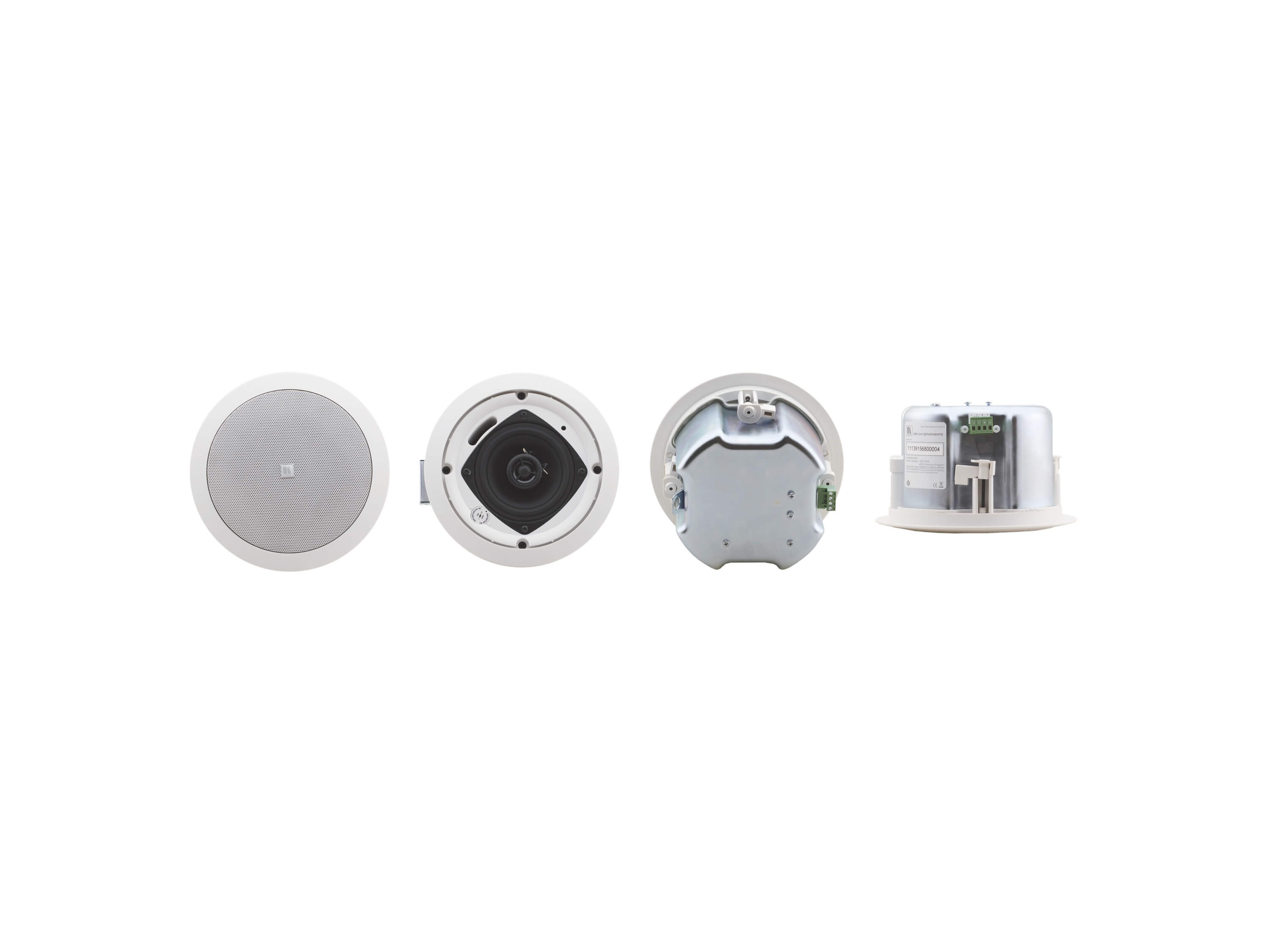 Kramer GALIL-4-C(PAIR) 4" Closed-Back 2-Way Ceiling Speaker 70V/100V