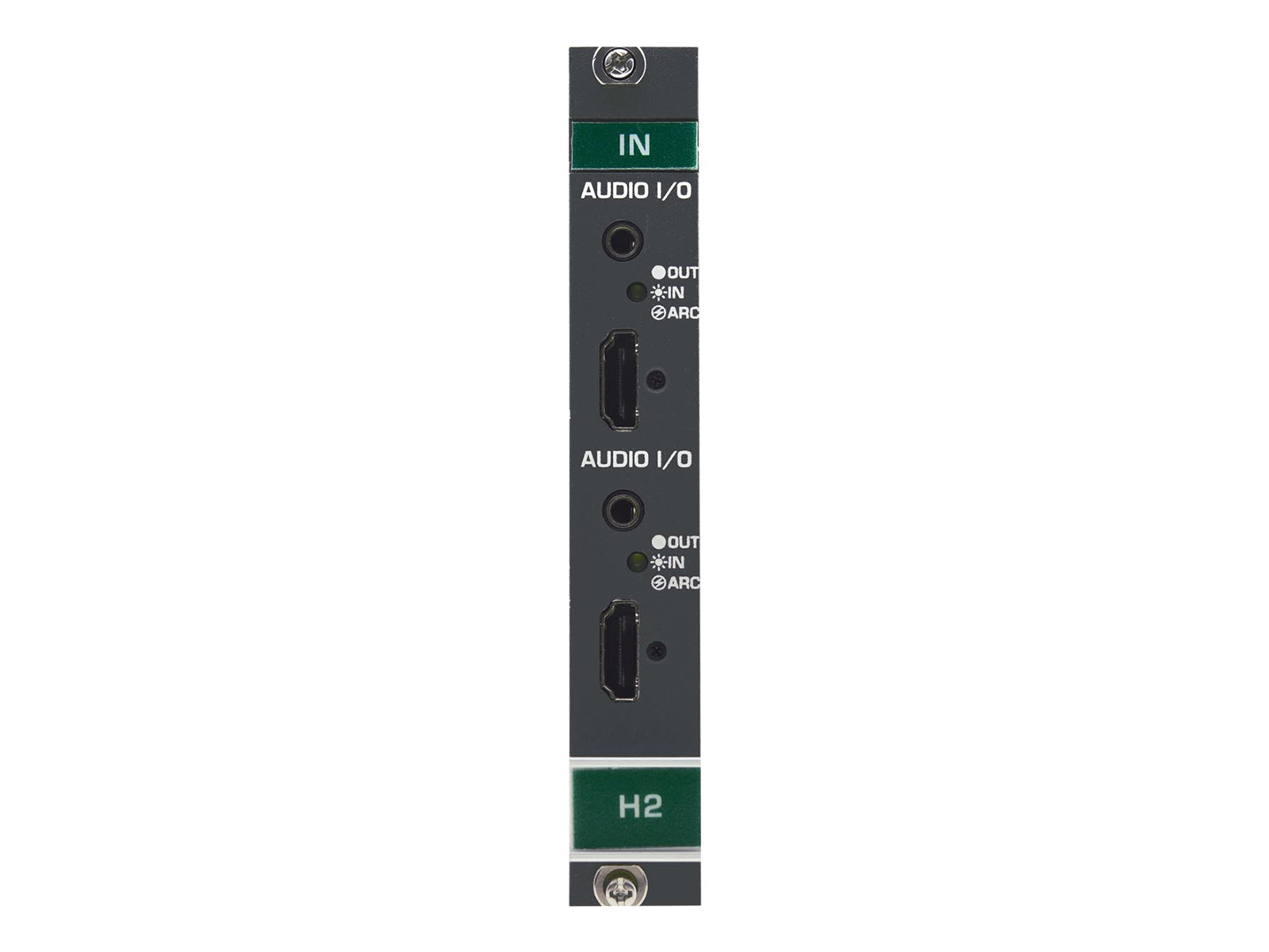 H2A-IN2-F34 2-Channel 4K HDR HDMI Input Card with Analog Audio by Kramer