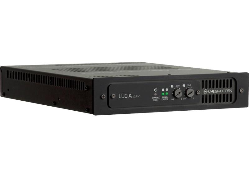 LUCIA 120/2 US Compact 2 x 60W Amplifier for Installation Applications/US by Lab.gruppen