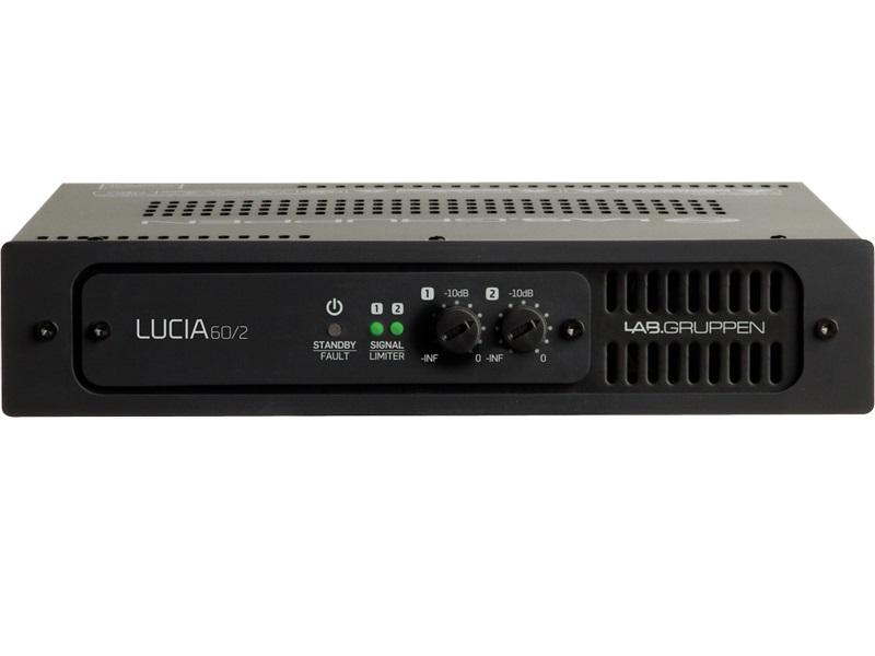 LUCIA 60/2 US Compact 2 x 30W Amplifier for Installation Applications/US by Lab.gruppen