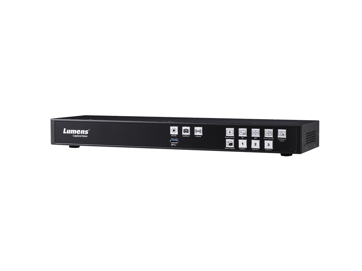 LC200 Capture Vision System with 4 HDMI Inputs/IP Video Source/Standard RTSP Streams by Lumens