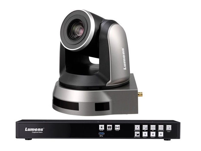 LC200Bundle50PB CaptureVision System with 2x (VC-A50PB) IP PTZ Camera (Black) by Lumens