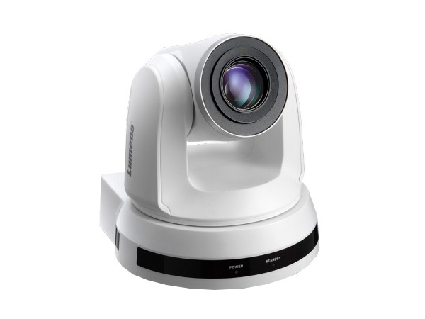 VC-A50PW 20x Optical Zoom/1080p Hi-Definition PTZ IP Camera/60fps/White by Lumens