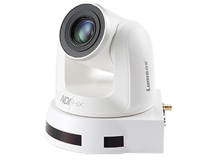 VC-A51PNW 1080p60 PTZ Camera with NDI HX and 20x Optical Zoom (White) by Lumens