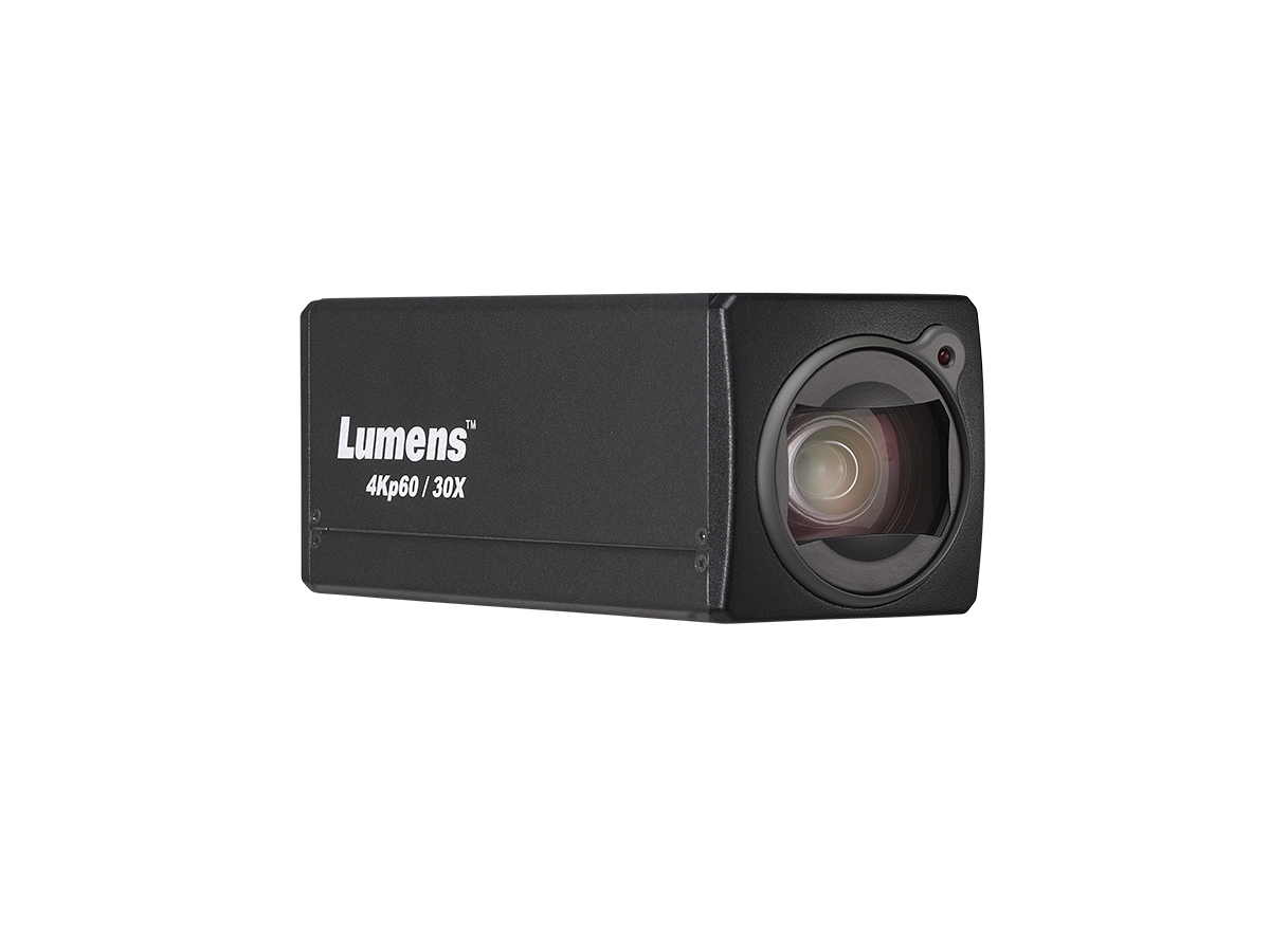 VC-BC701PB 30x Opticial Zoom 4K UHD Box Camera/Black by Lumens