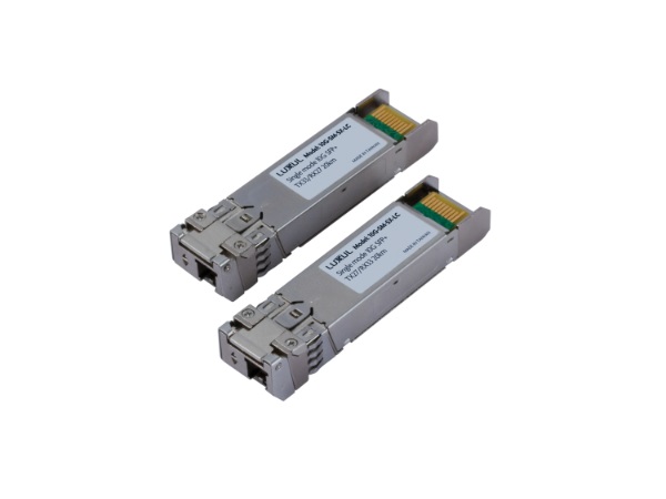 10G-SM-SX-LC 10GB Single-Mode Fiber Simplex SFP  Module 1310nm/1270nm DFB Laser 20Km Over OS2 Fiber by Luxul