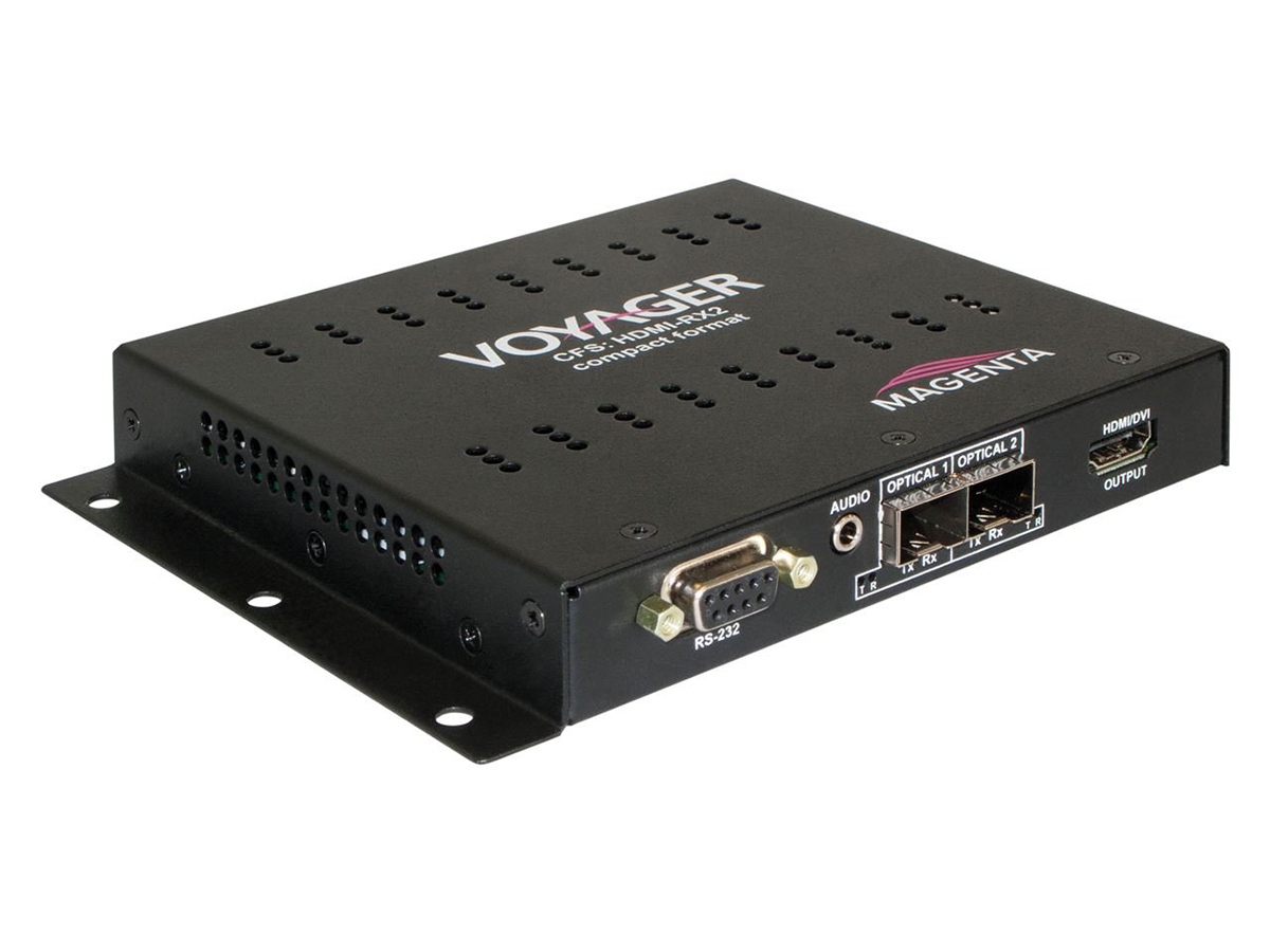 2211110-01 2-P Fiber Optic Compact Extender (Receiver)/HDMI/RS-232 by Magenta Research