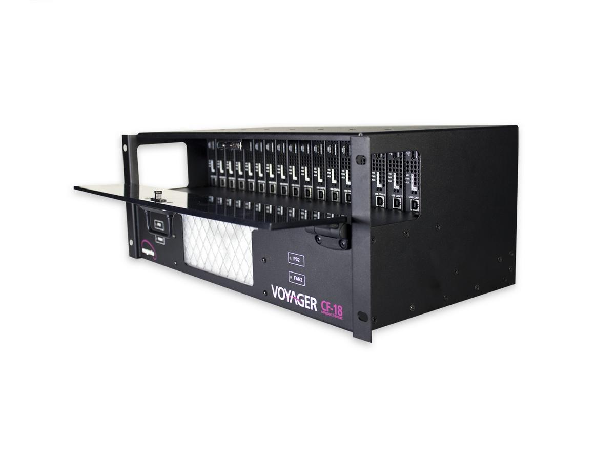 2211111-01 Compact Format chassis/Holds 18 CF Extender (Tx) cards in 4U by Magenta Research