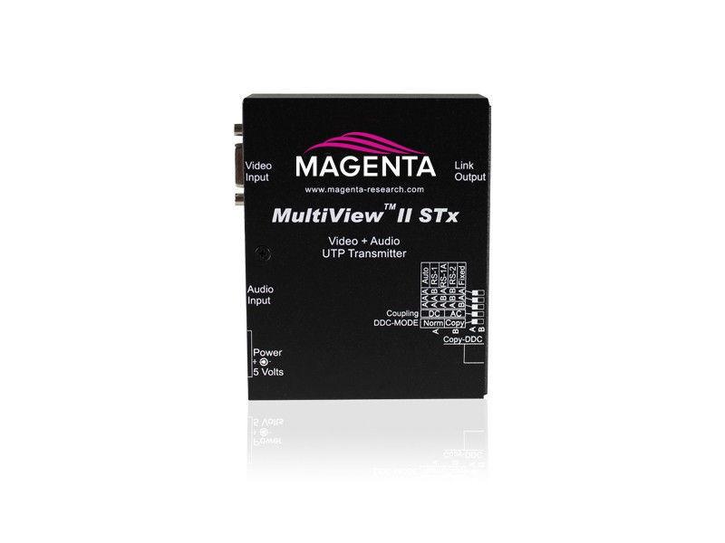 2620001-02 MultiView II RGBHV/Component/Composite/S-Video and Audio UTP/CAT5 Transmitter STx-A by Magenta Research