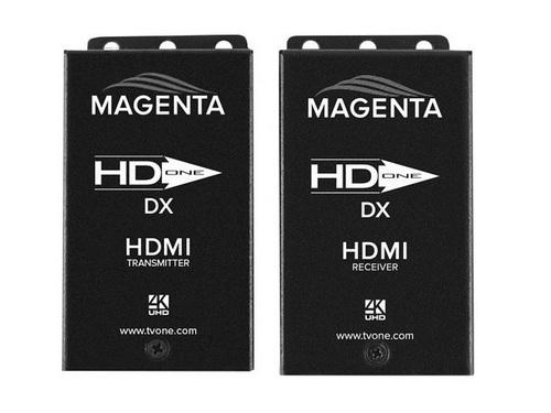 2211079-03 HD-One DX HDMI 4K UHD HDBaseT Extender (Transmitter/Receiver) Kit 328 ft by Magenta Research