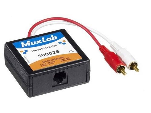 500028 Stereo Hi Fi Balun Male Cat5e/6 UTP up to 3250 ft by Muxlab